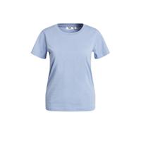WE Fashion T-shirt van biologisch katoen lichtblauw - thumbnail