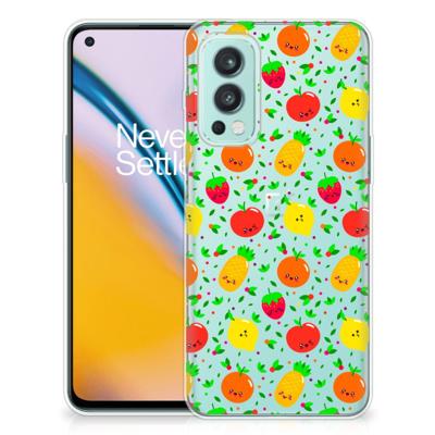 OnePlus Nord 2 5G | Siliconen Case | Fruits OnePlus Nord 2 5G | Siliconen Case | Fruits