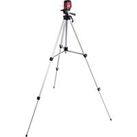 TOOLCRAFT Tripod 1/4 inch Werkhoogte: 51 - 150 cm Silver Inox Waterpas - thumbnail