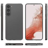 Lunso - Samsung Galaxy S23 Plus - TPU Backcover hoes - Transparant - thumbnail