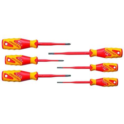 Gedore VDE 2162-2172 PM-06 Schroevendraaierset Kruiskop Phillips, Plat, Plus/minus