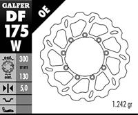 GALFER wave remschijf "df175" rotor df175 type w rigid - thumbnail