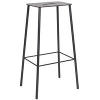 Frama Adam Mono barkruk buiten H76 zwart - thumbnail