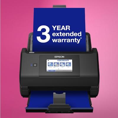 Epson WorkForce ES-580W Scanner Zwart - thumbnail