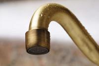 Keukenmengkraan Sapho Antea 2-knop Uitloop Recht 24 cm Brons - thumbnail