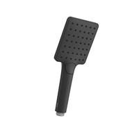 Handdouche Tres Massage Eco-Drop 3-Standen 9.6x5.5x24.2 cm Vierkant Mat Zwart - thumbnail