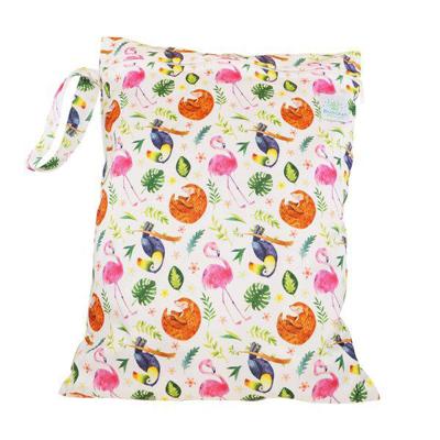 Blümchen wetbag (4 luiers) Flamingo