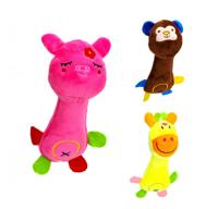 Nobleza Hondenspeelgoed - Pluche knuffel met piep - thumbnail