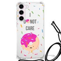 Samsung Galaxy S23 Beschermhoes Donut Roze - thumbnail