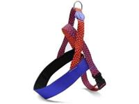MORSO NORWEGIAN HONDENTUIG GERECYCLED URBAN LIZARD ROOD 54-70X52 CM - thumbnail