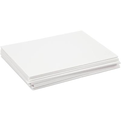 Creativ Company Foam bord, a4, vel 210x297 mm, dikte 3 mm, wit, 10 vel/ 1 doos