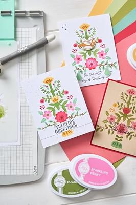 Sizzix • layered stencils a6 folk tree 4pcs