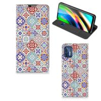 Motorola Moto G9 Plus | Standcase | Tiles Color - thumbnail