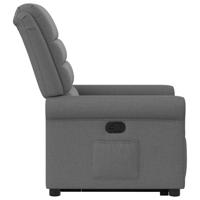 Sta-op-stoel verstelbaar stof donkergrijs - thumbnail