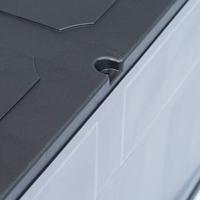 Opbergkist 320 L grijs zwart - thumbnail