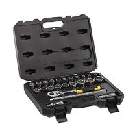 Stanley handgereedschap Dopsleutelset 24 delig 1/2 duims in koffer | STMT82830-1 - STMT82830-1 - thumbnail