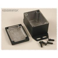 Hammond Electronics 1590WHFBK Universele behuizing 52.5 x 38 x 31 Aluminium Zwart 1 stuk(s) - thumbnail