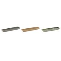 Houder Home ESPRIT Keramiek 5,8 x 1,5 x 21,8 cm (3 Stuks) - thumbnail