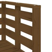 3-delige Loungeset massief grenenhout honingbruin - thumbnail