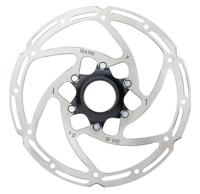Tektro schijfrem rotor tr203-35 ø203mm, centerlock, zilver - thumbnail
