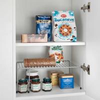 Metaltex Uitschuifbaar Rek 24x15x33/57 cm Zilver - thumbnail