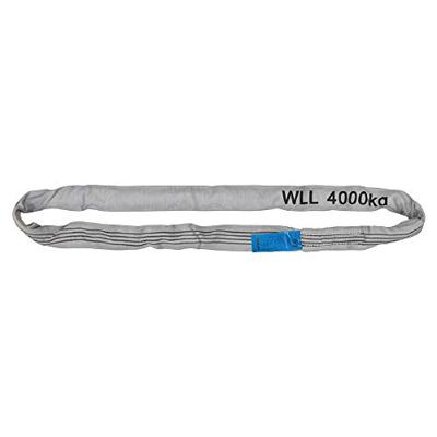 Petex 47204218 Rondstrop Werklast (WLL): 4 t Grijs EN 1492-2 DIN 1492-2