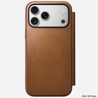 Nomad Modern Leather Folio iPhone 17 Pro Max English Tan - thumbnail