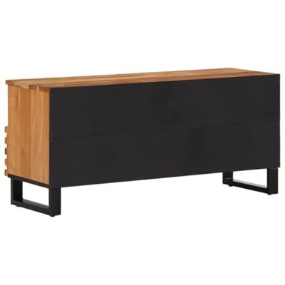 Tv-meubel 100x34x46 cm massief acaciahout