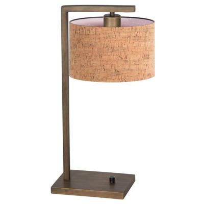 Steinhauer TafellampStang met kurk kap - 4900BR