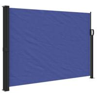 Windscherm uittrekbaar 140x300 cm blauw - thumbnail