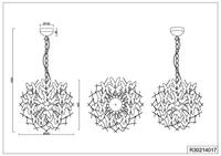 Trio HanglampButterfly - R30214017 - thumbnail