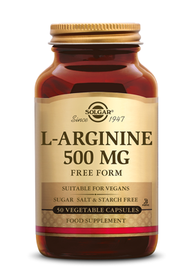 Solgar L-Arginine 500 mg Capsules
