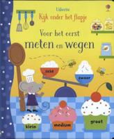 Bongers Speelgoed Leesboek kijk onder het flapje - voor het eerst meten en wegen - thumbnail