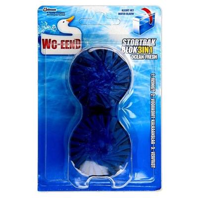 WC Eend Stortbakblok blauw duo 50 Gram WC Eend Stortbakblok blauw duo 50 Gram