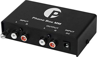Pro-Ject Phono Box MM phono voorversterker zwart Pro-Ject Phono Box MM phono voorversterker zwart