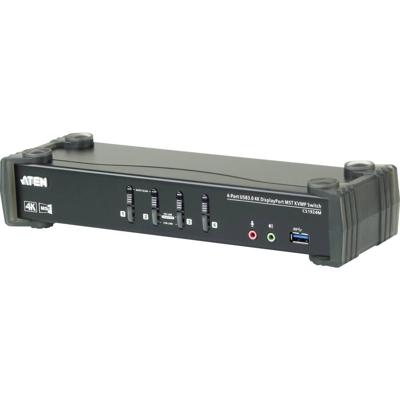 ATEN CS1924M KVM-switch 4 poorten DisplayPort, HDMI Muis, Toetsenbord, USB 4096 x 2160 Pixel