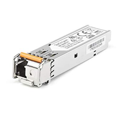 StarTech.com SFP1GBX10DES transceiver module (Dell EMC SFP-1G-BX10-D compatibel, SFP, 1 Gbit/s, 10 km, Single Mode, Mini GBIC)