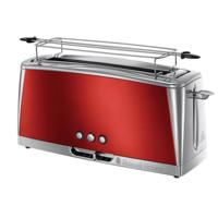 RUSSELL HOBBS 23250-56 - Luna Toaster - Fast Toast Technology - Solar Red - thumbnail