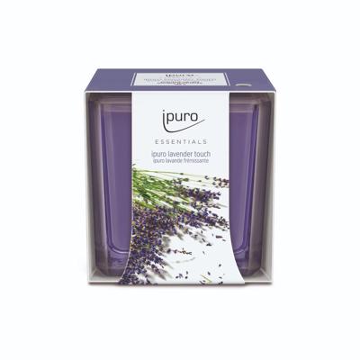 IPuro geurkaars lavander touch 125gr. IPuro geurkaars lavander touch 125gr.