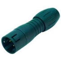 Binder 99 9105 00 03 Serie 720 | 3 Polige Zwart Male Connector - thumbnail