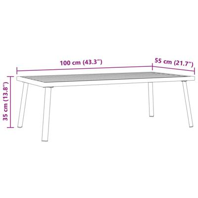 Loungeset met kussens staal en textileen zwart - thumbnail