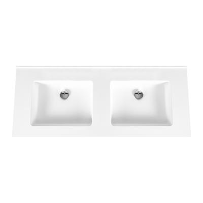 Wastafel Boss & Wessing Zonder Kraangaten 45.5x120 cm Solid Surface Wit Boss & Wessing Wastafel Boss & Wessing Zonder Kraangaten 45.5x120 cm Solid Surface Wit Boss & Wessing