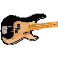 Fender Vintera II 50s Precision Bass MN Black elektrische basgitaar met deluxe gigbag - thumbnail