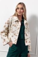 Karlie brushed jacket - kit/cognac - 13181 - thumbnail