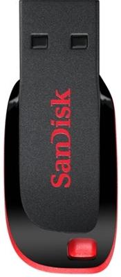 SanDisk Cruzer® Blade™ USB-stick 32 GB Zwart SDCZ50-032G-E95 USB-A 2.0 SanDisk Cruzer® Blade™ USB-stick 32 GB Zwart SDCZ50-032G-E95 USB-A 2.0