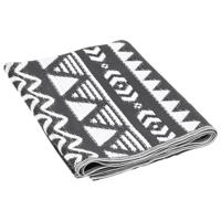 Buitenkleed ARAKIL 80x150 cm polypropeen zwart - thumbnail