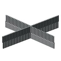 Adam Hall 87402P2 racklade vakverdeler 2U P2 (p/stuk) - thumbnail