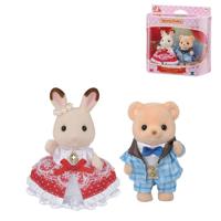 Sylvanian Families verjaardag vriendenset Freya & Theo 5843 - thumbnail