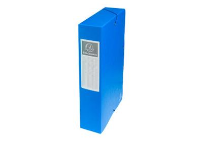 Exacompta elastobox Exabox blauw, rug van 6 cm