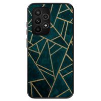 Samsung Galaxy A53 hoesje - Blue shapes - thumbnail
